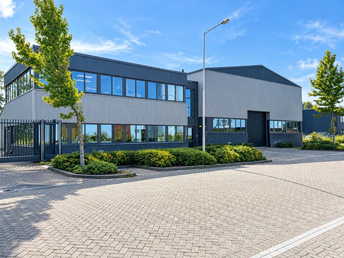 Bedrijfspand van Machinefabriek Helbers in Spijkenisse